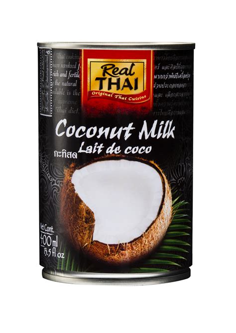Real Thai Canned Coconut Milk 400 Ml Eat Well