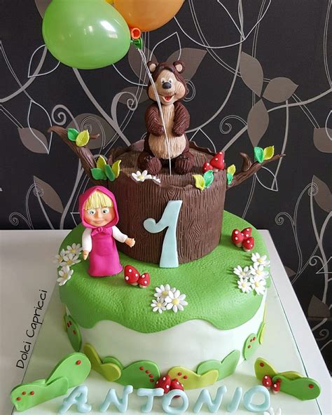 Masha And The Bear Birthday Cake Geburtstag Geburt