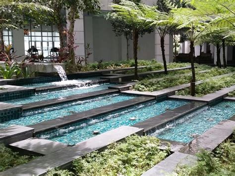Courtyards Image By Negar Pool Water Features Modern Water Feature