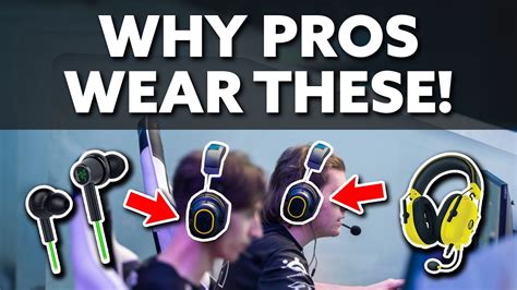 Why Esport Pros Wear Two Headphones At Lan Events Youtube
