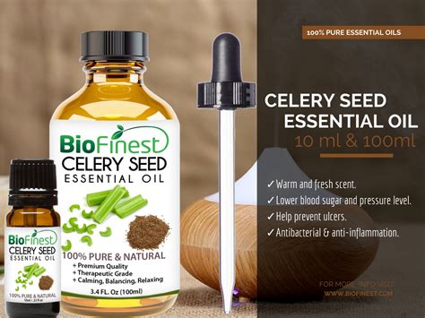 Biofinest 100% Pure Celery Seed Essential Oil - Best For ...