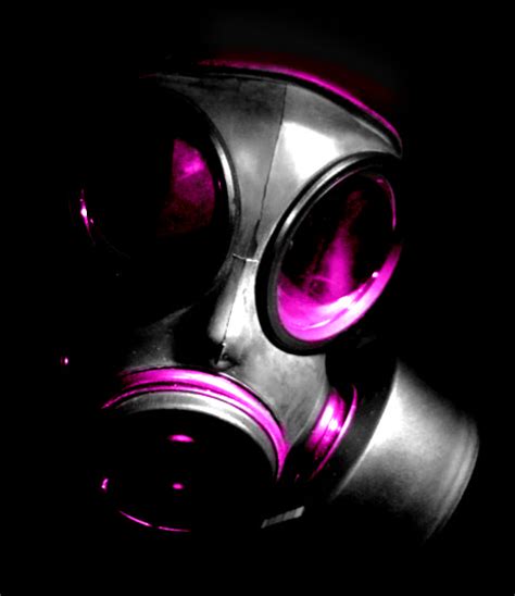 Pink Gasmask Edit By Flashy And Fly On Deviantart
