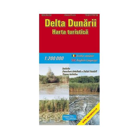 Delta Dunarii Harta Turistica EMAG Ro