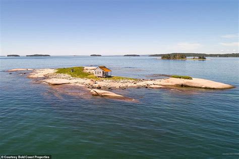 Private Island Off Maine Coast For Sale 339000 With Cottage