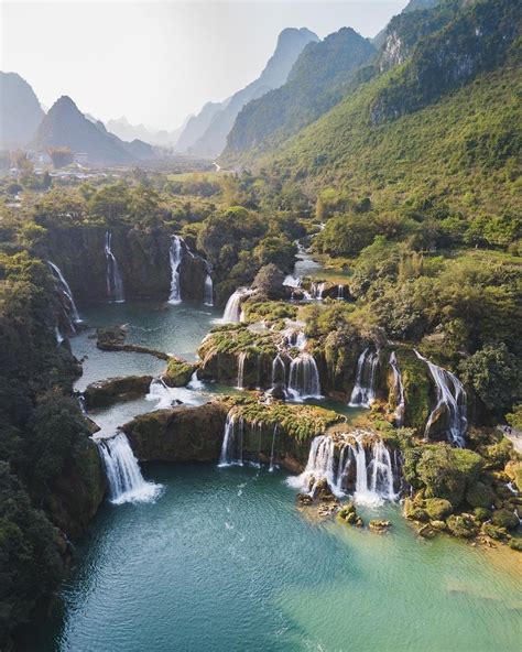 The Largest Waterfall In Vietnam Ban Gioc Detian Falls Is Truly A