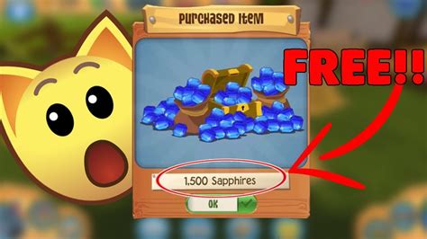 Animal Jam Play Wild How I Got 1000 Free Sapphires In 1 Day Youtube