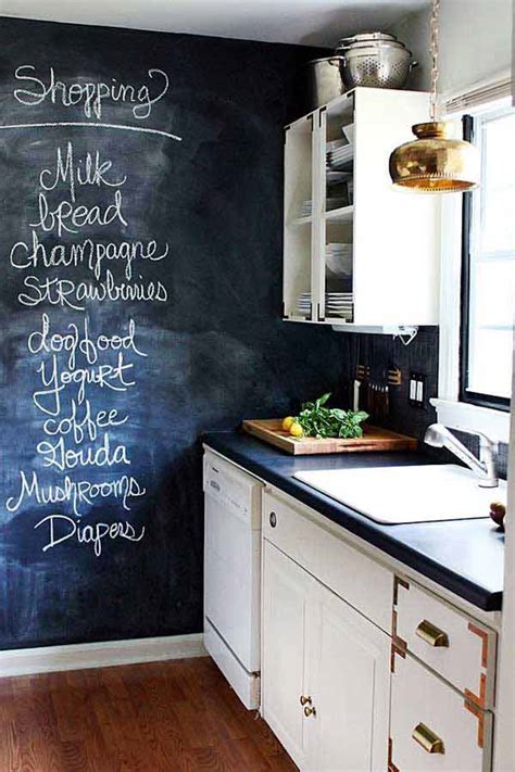 22 Chalkboard Paint Ideas Allow You To Personalize Wall Decor Woohome