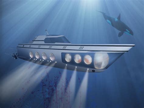 65m Luxury Undersea Yacht Phoenix 1000 By Us Submarines — Yacht Charter