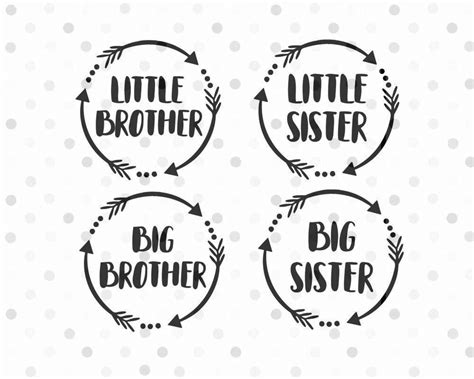 Big Brother Little Sister Svg Free
