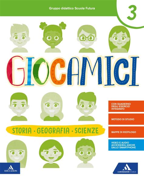 Giocamici Storia Geografia E Scienze 3 Geografia Libri Terza