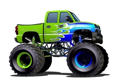 You will get images of an american flag, eagles as a representation of a national emblem, us first presidents, uncle sam hat, and more. Monster Truck PNG Image Transparent | PNG Arts