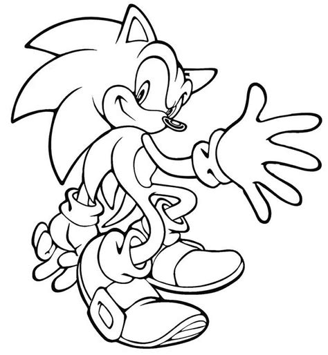 50 Desenhos De Sonic Para Colorir Como Fazer Em Casa Paginas Para Images