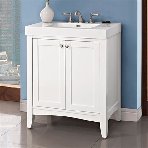Signed & dated by the makers. Fairmont Designs Shaker Americana 30" Vanity - Polar White ...