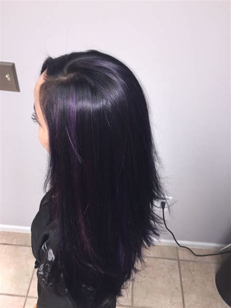 Purple hair colors are an excellent choice to try in 2019 because they are unique and unusual but also very subtle. Subtle purple hair! 💜 | Subtle purple hair, Hair, Long ...