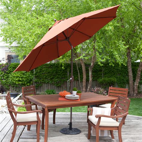 These umbrellas are ideal for patio sets placed up against a wall or fence. Choose perfect patio table umbrella for your convenience ...