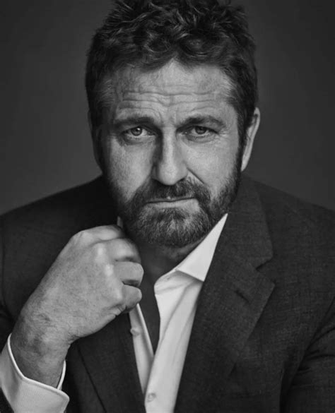 Gerard Butler Outfit Of The Day Portrait Photography Handsome