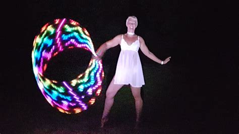 midnight angel sexy hula hoop dance in the park at midnight by joy donaldson youtube