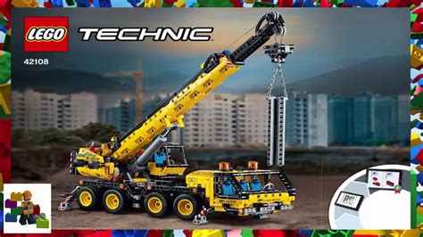 Lego Instructions Technic 42108 Mobile Crane Youtube