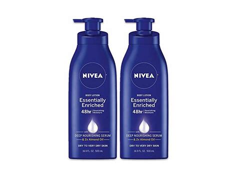 Nivea Essentially Enriched Body Lotion 48 Hour Moisture For Dry To Very Dry Skin 16 9 Fl Oz