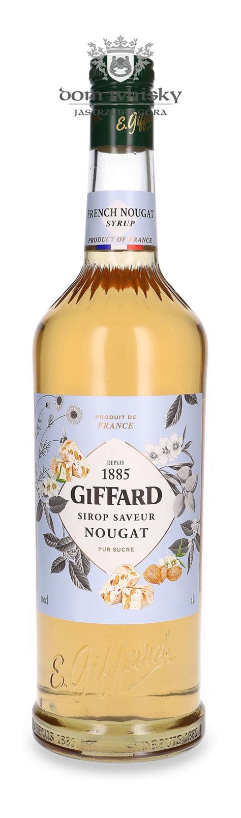 Giffard Nugat syrop barmański 1 0l Dom Whisky