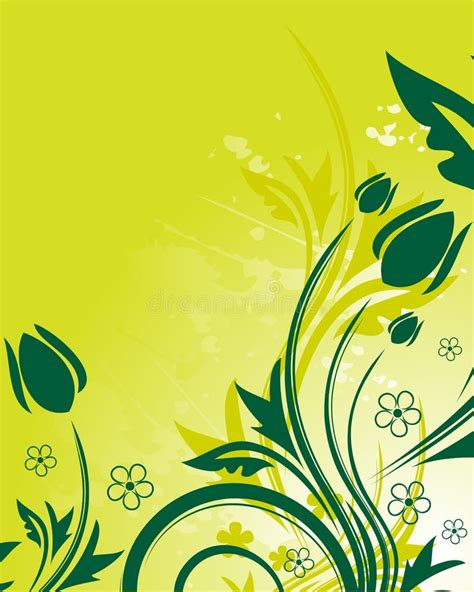 Background Floral Green Modern Stock Illustrations 146583 Background