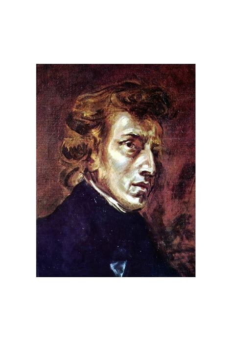 Frédéric Chopin 1838 By Eugène Delacroix Art Gallery Oil Painting