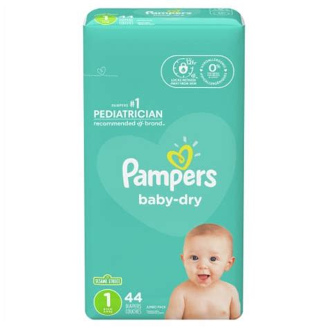 Pampers Baby Dry Size 1 Diapers 44 Ct Fred Meyer