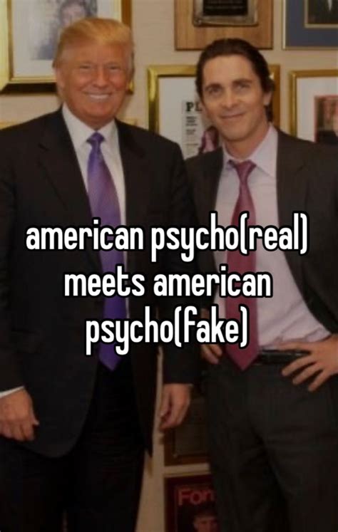 Two Men In Suits Standing Next To Each Other With The Caption American
