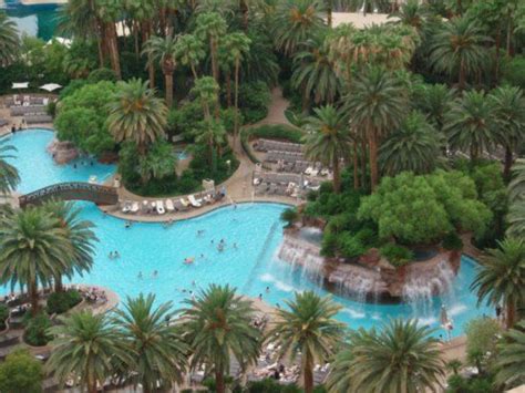 The Pool At The Mirage Hotel In Las Vegas That Alone Is Worth The Stay
