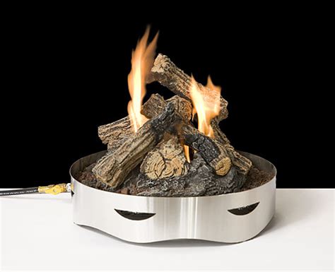 With its alluring faux wood design, this fire pit will elevate any backyard. Gas Fire Pit Kit Insert Kit