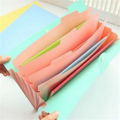 Plastic Envelope Organizer 8 Divisions A4 Size Shopee Philippines