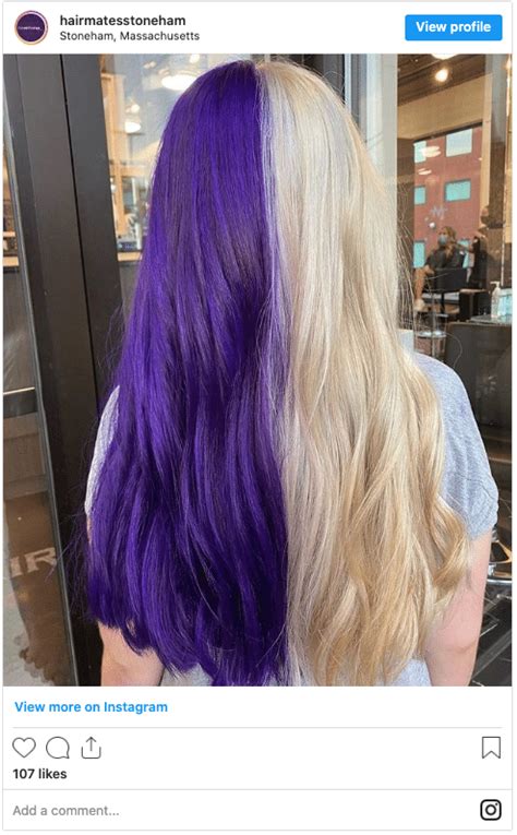 Blonde And Purple Hair How To Get The Perfect Look