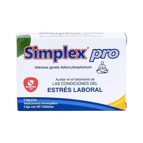 Simplex Pro 60 Tabletas Walmart