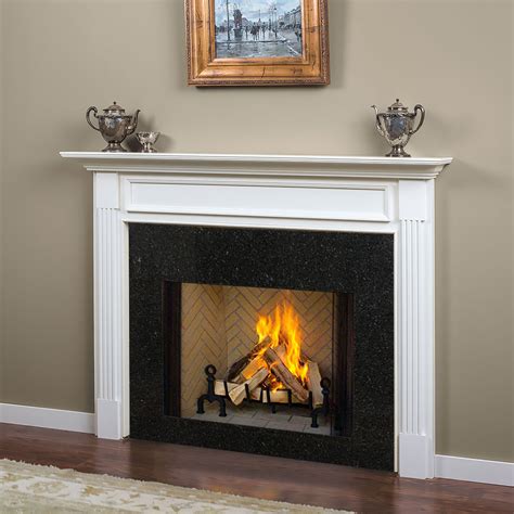 This type of mantel makes a stylish statement. Klamath - Traditional Wood - Fireplace Mantel Surrounds ...