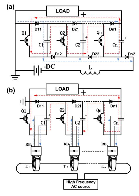 The circuit schematic for a 10 stage marx generator is shown below. The schematic circuits of (a) Marx generator and (b ...