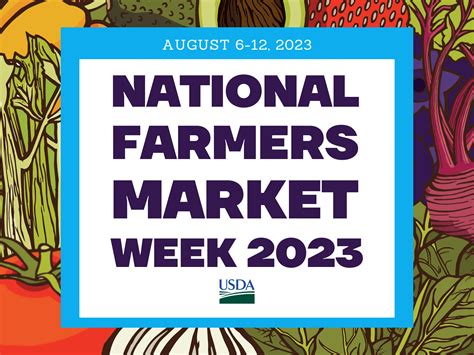 Usda Celebrates National Farmers Market Week Usda