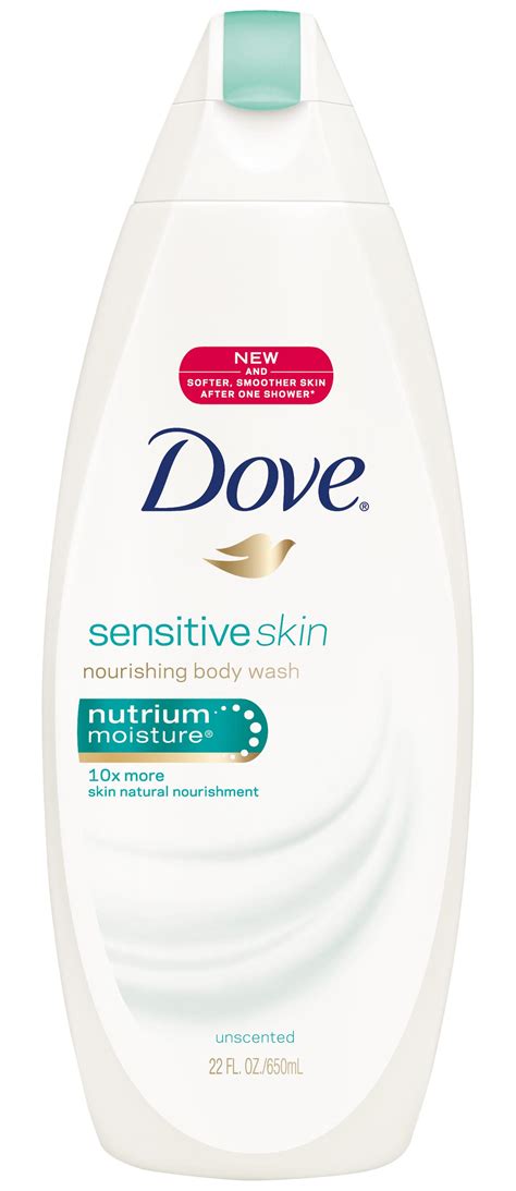 Dove Body Wash Sensitive Skin 22 Oz Pack Of 4 Beauty