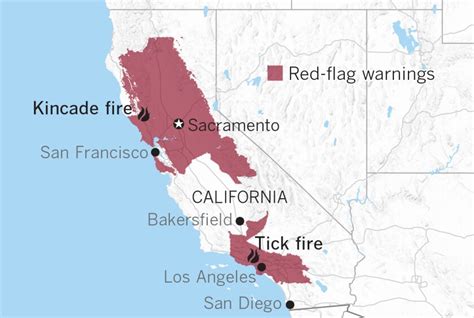 Red Flag Warnings Expand With Santa Anas Returning Late Sunday To