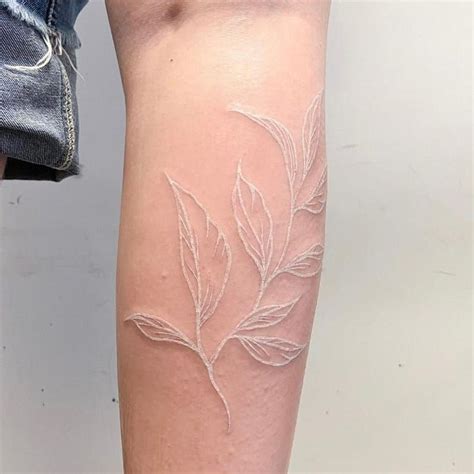 White Ink Tattoos Pros And Cons In 2021 Small White Tattoos Hidden
