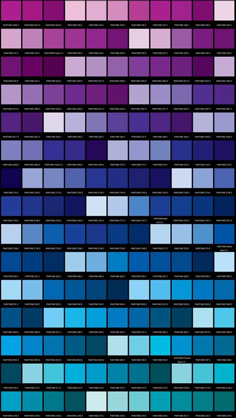 Pantone Colour Chart Dynamic T Australia