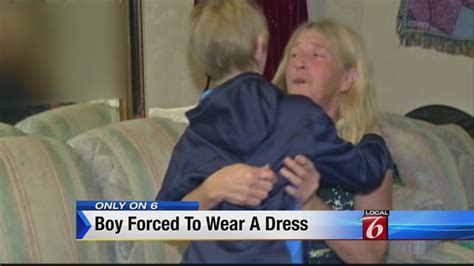 Woman Accused Of Shaming Son Forcing Him To Dress As Girl
