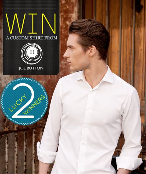 Win A Custom Shirt From Joe Button With 2 Lucky Winners Primer