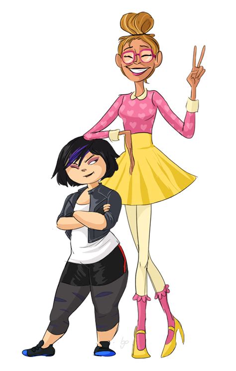 GoGo Tomago And Honey Lemon Big Hero 6 Fan Art 37794826 Fanpop