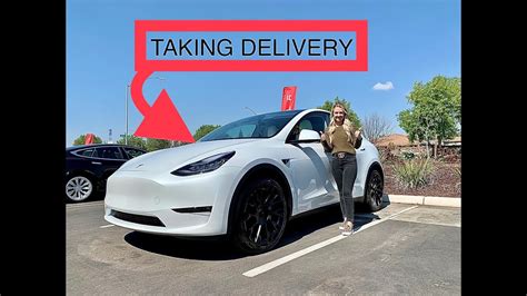 2021 Tesla Model Y Taking Delivery Youtube