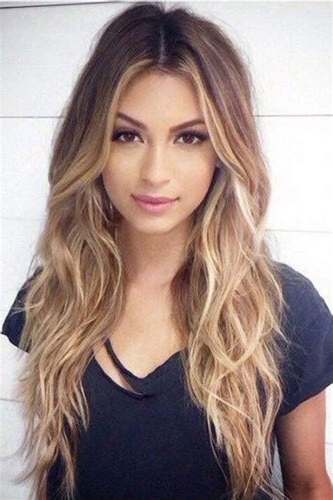 Inspirations Long Hairstyles Middle Part
