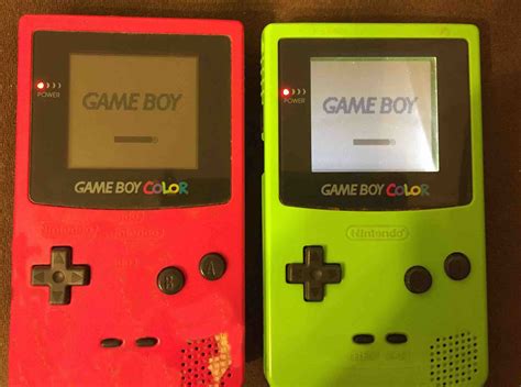 Game Boy Color Frontscreen Mod