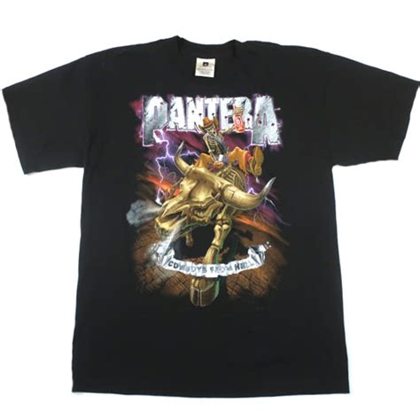 Vintage Pantera Cowboys From Hell T Shirt 1999 Band Tour Metal For
