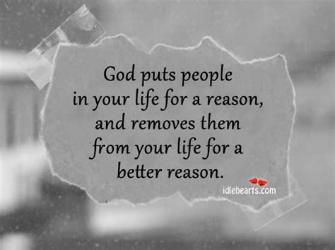 People In Your Life For A Reason Quotes Quotesgram