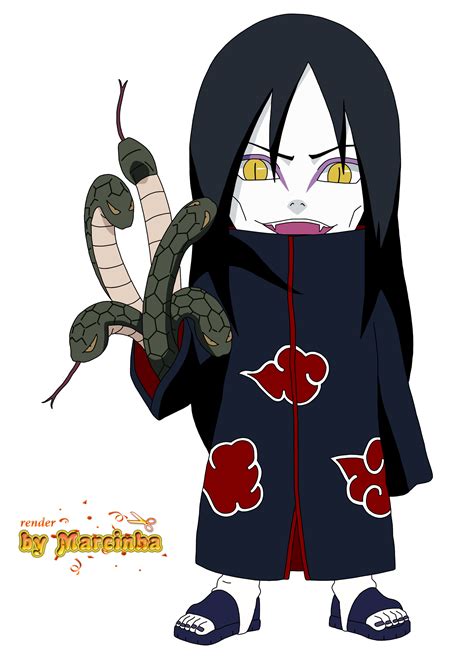 Render Chibi Orochimaru By Marcinha20 On Deviantart