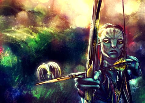 Neytiri Painting Avatar Fan Art 13437318 Fanpop